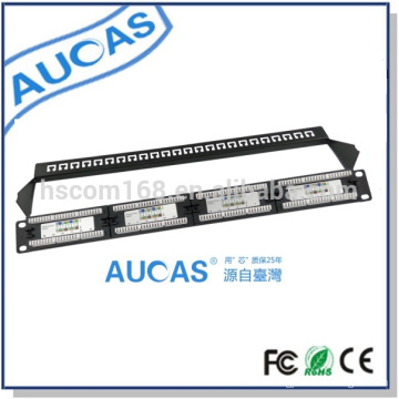 Fabricant 110 / Krone / Dual cat3 cat5e cat6 cat6a patch panel